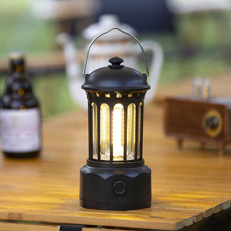 400 Lumens NEW Retro Camping Lights; Atmosphere Tent Lights COB Battery Lighting Hanging Lights; Outdoor Camping Accessories Doba